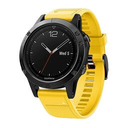 Garmin Instinct 3 - 45mm siliconen bandje (geel)