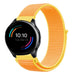 OnePlus Watch nylon bandje (lichtgeel)