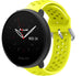 Polar Ignite 2 siliconen bandje met gaatjes (geel)