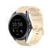 Fossil Gen 5e 44mm luxe siliconen bandje (beige)