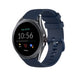 Fossil Gen 5e 44mm luxe siliconen bandje (donkerblauw)