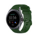 Fossil Gen 5e 44mm luxe siliconen bandje (legergroen)