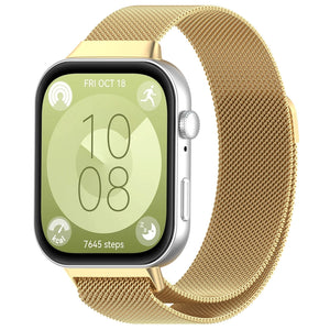Huawei Watch Fit 4 Milanese band (goud)