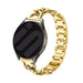 Samsung Galaxy Watch FE steel chain band (goud)