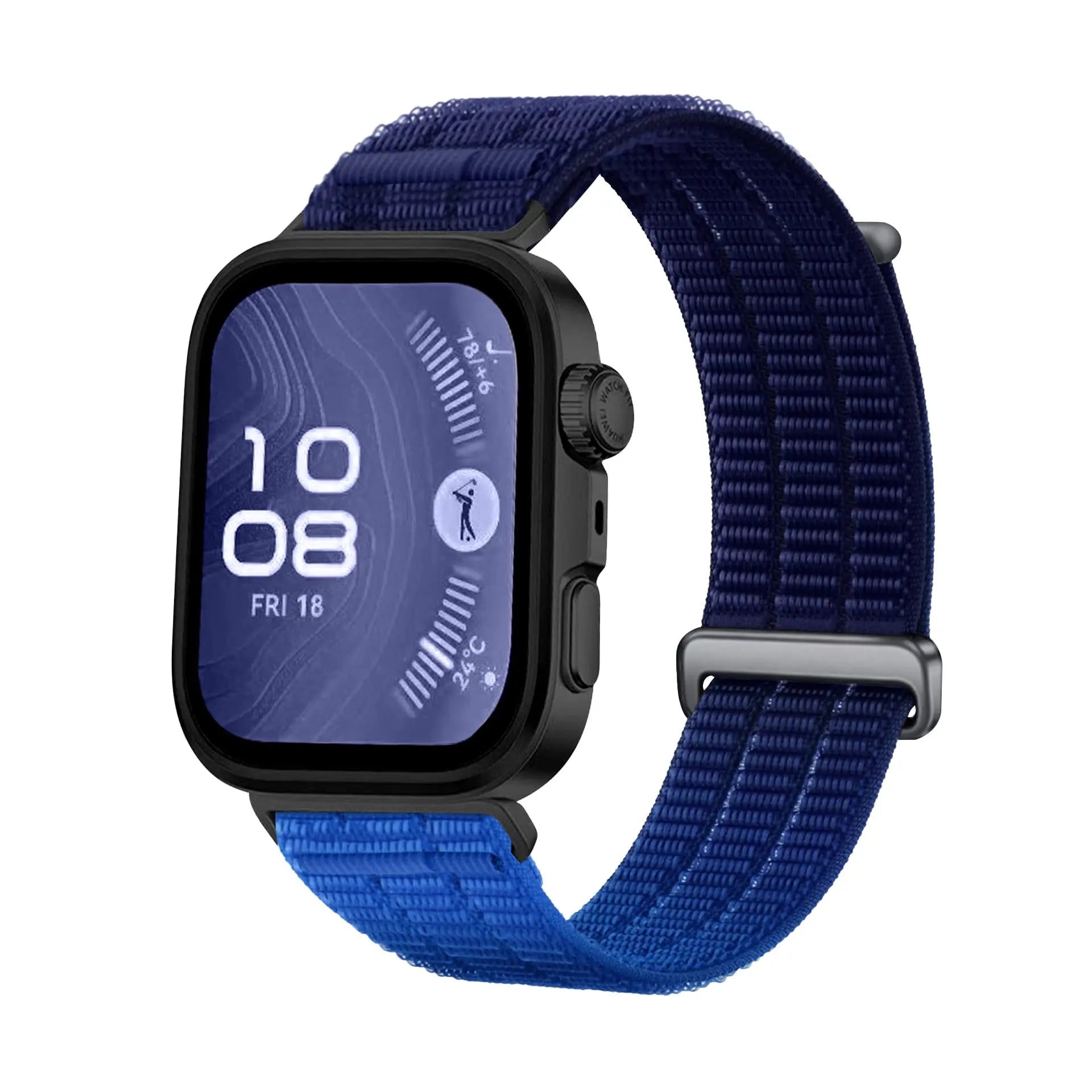 Huawei Watch Fit 5 nylon air band (gradient blauw)