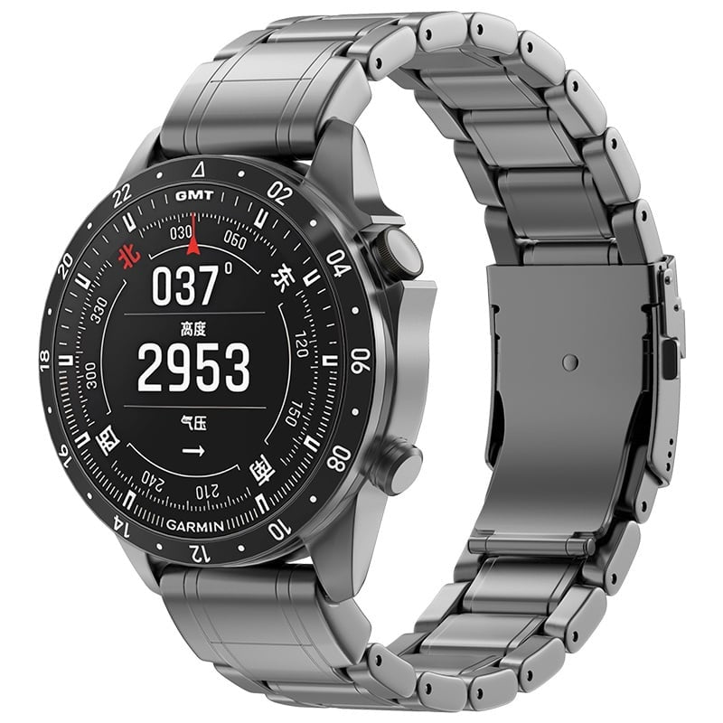 Garmin D2 Mach 2 - 51mm premium titanium band (grafiet)