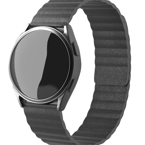 Withings Steel HR Sport leren loop bandje (grijs)