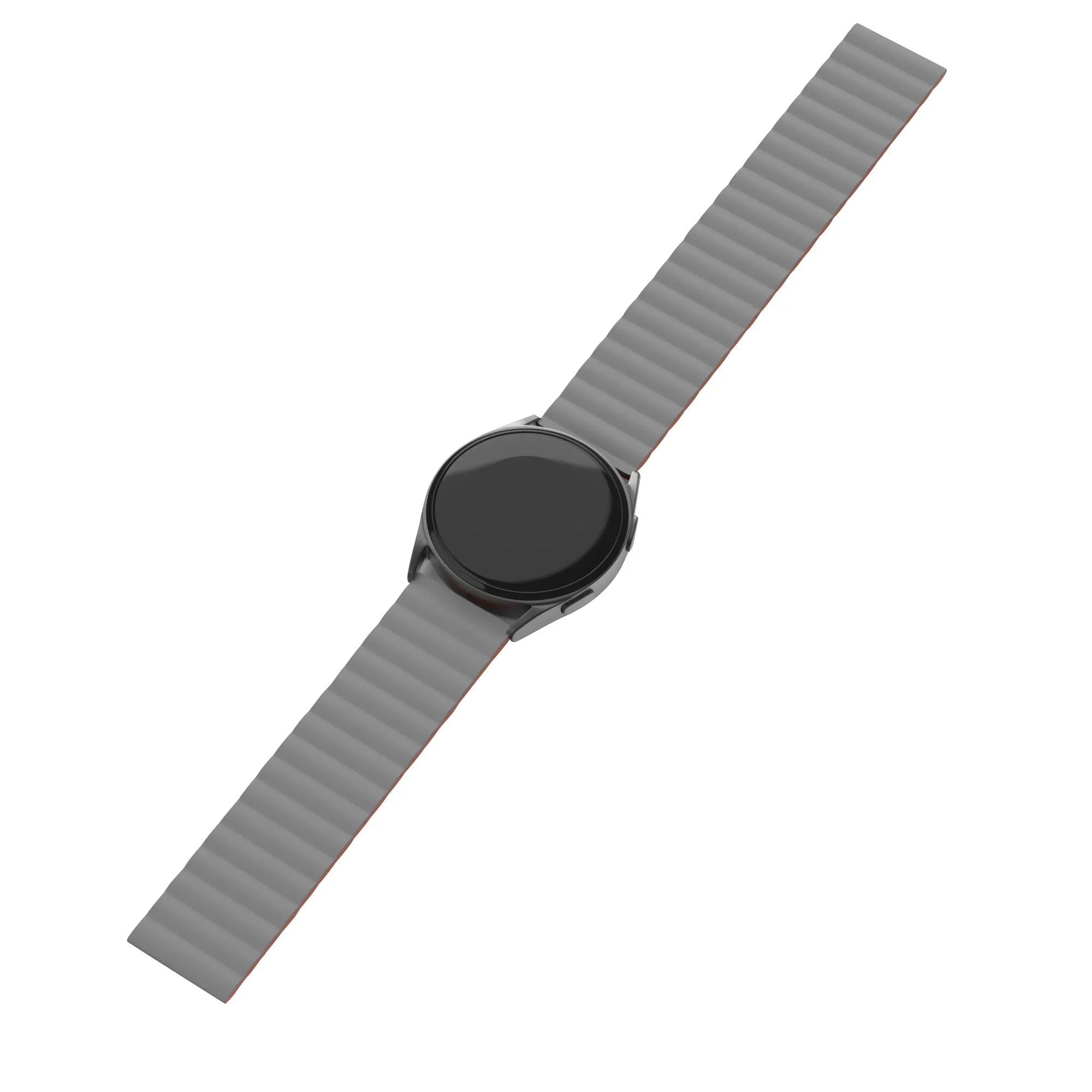 Polar Vantage V3 magnetisch siliconen bandje (grijs/oranje)