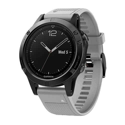 Garmin Tactix 8 - 47mm siliconen bandje (grijs)