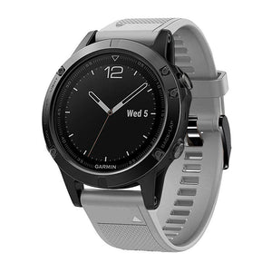 Garmin Forerunner 970 siliconen bandje (grijs)