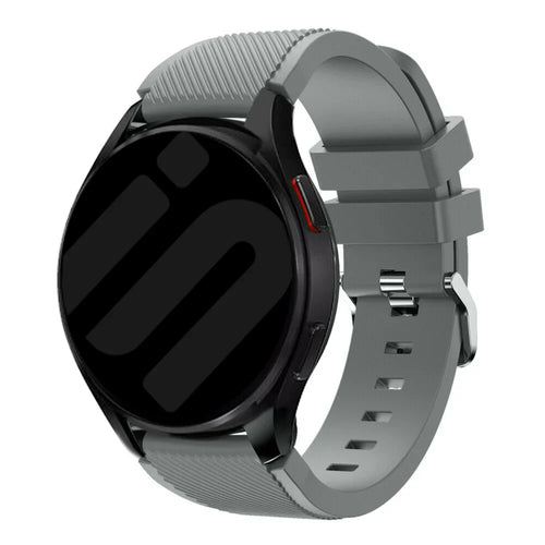 Amazfit Cheetah (Pro) twill siliconen bandje (grijs)