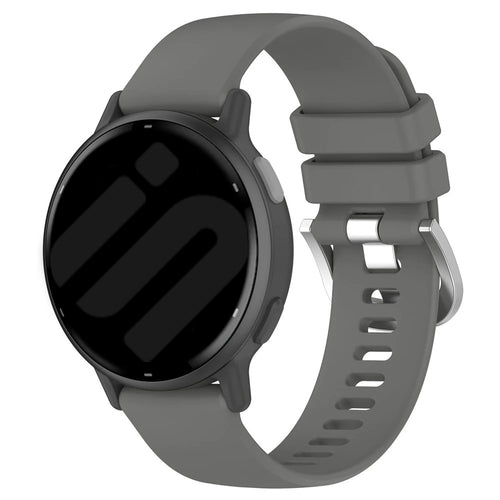 Garmin Approach S42 siliconen classic bandje (donkergrijs)