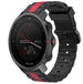 Polar Grit X Pro Special Edition band (zwart/rood)