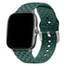 Amazfit GTS 2 gevlochten siliconen bandje (donkergroen)
