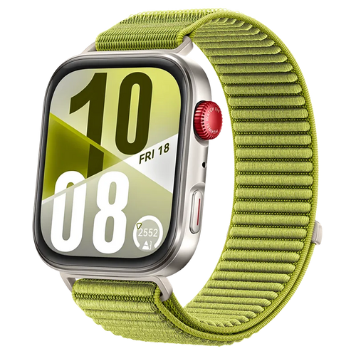 Huawei Watch Fit 5 Wave Nylon Strap (Green)