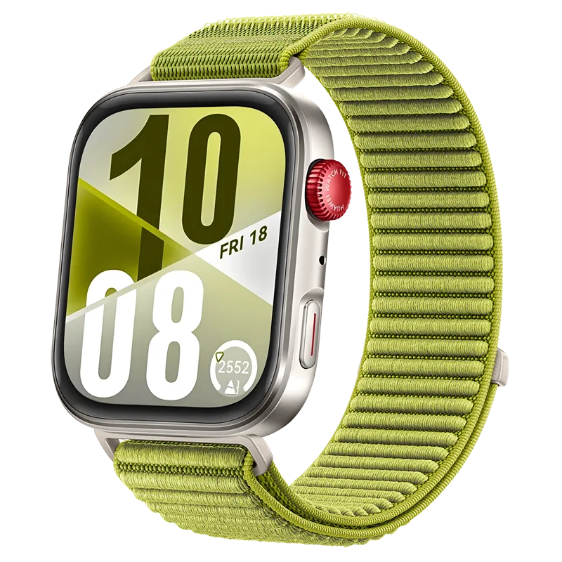 Huawei Watch Fit 5 Wave Nylon Strap (Green)