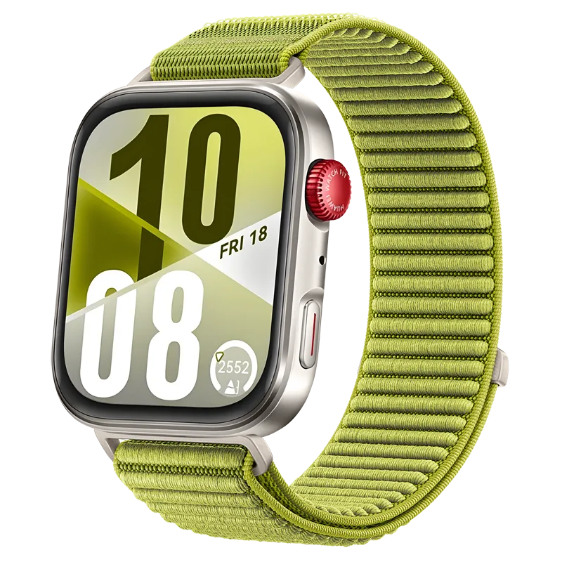 Huawei Watch Fit 3 Nylon Wave Strap (Green)