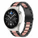 Huawei Watch GT 3 Pro 46mm stalen band (zwart/roze)