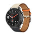 Xiaomi Amazfit GTR leren bandje (wit/donkerblauw)