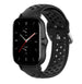 Amazfit GTS 2 siliconen bandje met gaatjes (zwart)