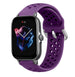 Amazfit GTS 3 siliconen bandje met gaatjes (paars)