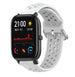 Xiaomi Amazfit GTS siliconen bandje met gaatjes (wit)