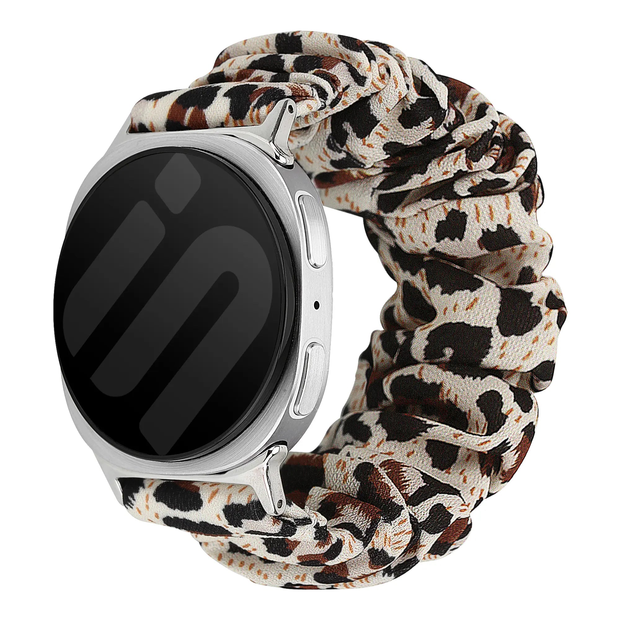 Samsung Galaxy Watch 9 - 44mm Scrunchie Strap (Leopard)