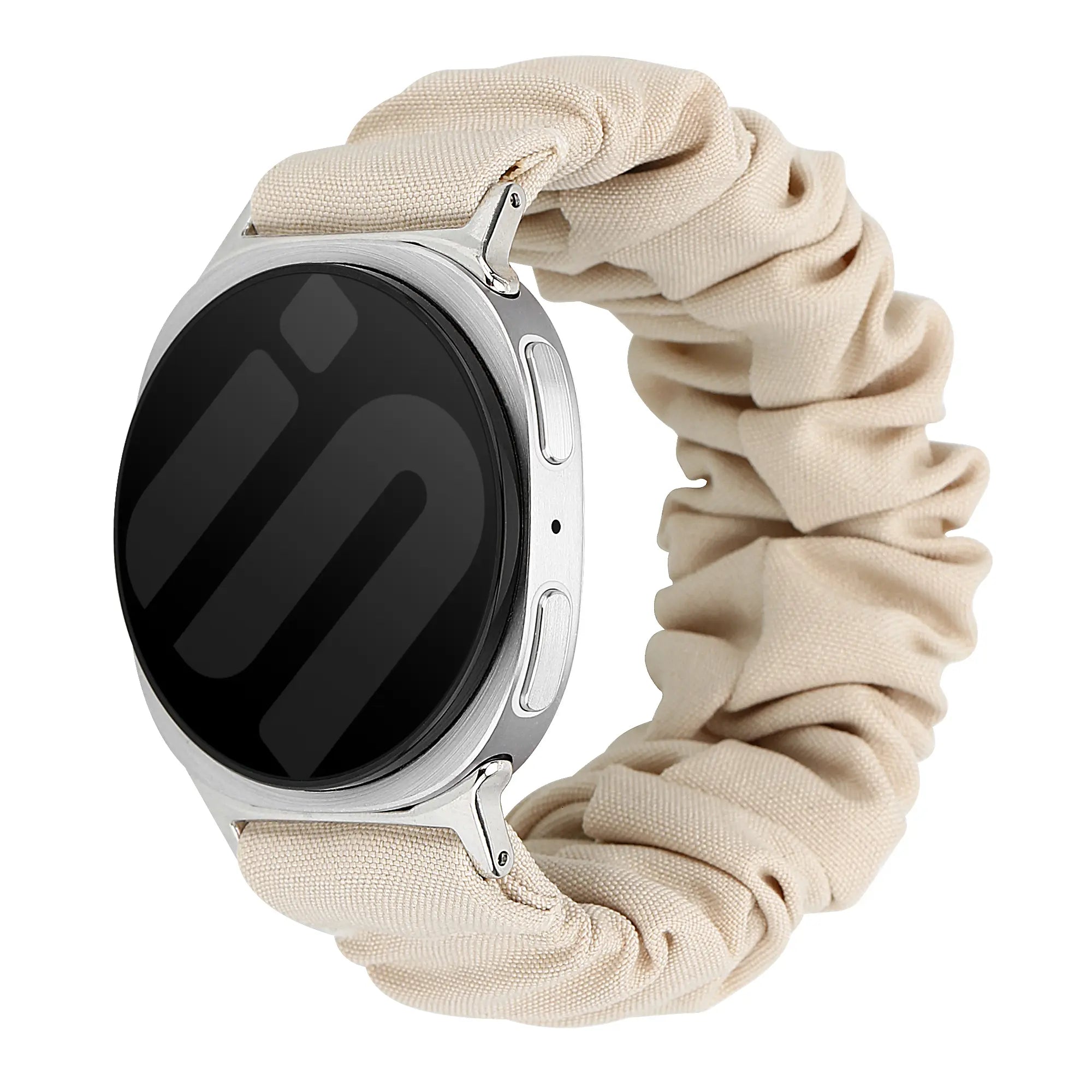Samsung Galaxy Watch 9 - 44mm Scrunchie Strap (Starlight)