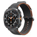 Samsung Galaxy Watch Ultra 2 siliconen active band (donkergrijs/oranje)