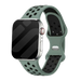 Apple Watch sport bandje (cyaan/zwart)