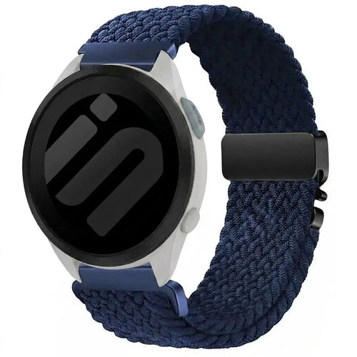 Garmin Forerunner 165 Braided Strap with P-Buckle (Blue)