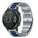 Honor Magic Watch 2 stalen band (zilver/blauw)