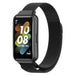 Huawei Band 7 Milanese band (zwart)