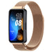 Huawei Band 8 Milanese band (rosé goud)