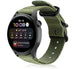 Huawei Watch 3 (Pro) nylon gesp band (groen)