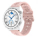 Huawei Watch GT 3 Pro 43mm siliconen bandje met patroon (roze)