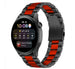 Huawei Watch 3 (Pro) stalen band (zwart/rood)