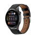 Huawei Watch 3 (Pro) bandje leer (strak-zwart)