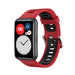 Huawei Watch Fit sport gesp bandje (rood/zwart)
