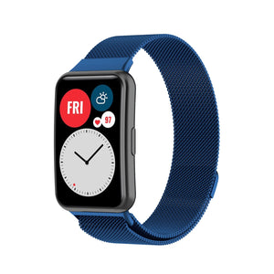 Huawei Watch Fit SE Milanese band (blauw)
