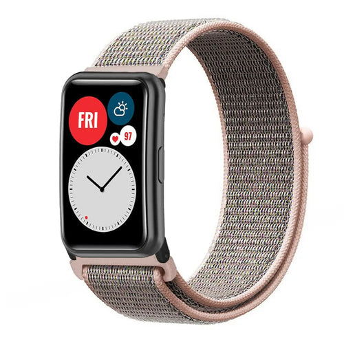 Nylon Strap, on a watch, 3/4 front view