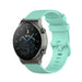 Huawei Watch GT 2 Pro luxe siliconen bandje (aqua)