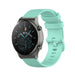 Huawei Watch GT 2 Pro luxe siliconen bandje (aqua)