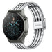 Huawei Watch GT 2 Pro roestvrij stalen band (zilver/zwart)
