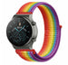 Huawei Watch GT 2 Pro nylon band (regenboog)