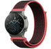 Huawei Watch GT 2 Pro nylon band (zwart/koraal)