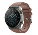 Huawei Watch GT 2 Pro siliconen bandje (koffiebruin)