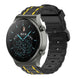Huawei Watch GT 2 Pro Silicone Strap Tough (Black/Yellow)