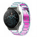 Huawei Watch GT 2 Pro stalen band (regenboog)