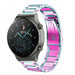 Huawei Watch GT 2 Pro stalen band (regenboog)